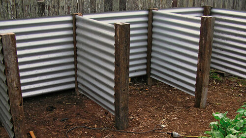 Build your own compost bays