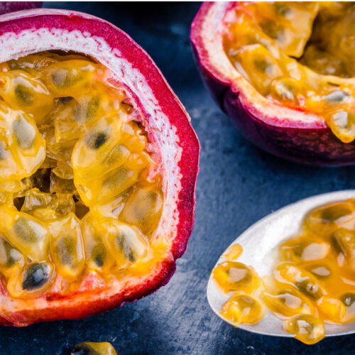 Use your extra passionfruit harvest to make wine.