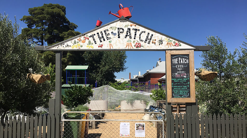 Sunbury Primary School's garden called The Patch in VIC